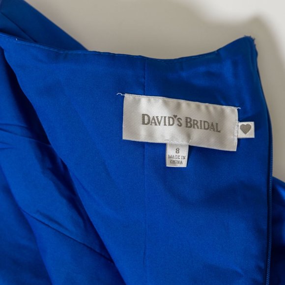 David’s Bridal - Dress NWT - Blue - Picture 10 of 12